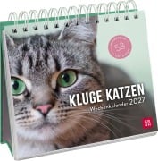 Cover-Bild zum Titel 'Wochenkalender 2027: Kluge Katzen' von ''