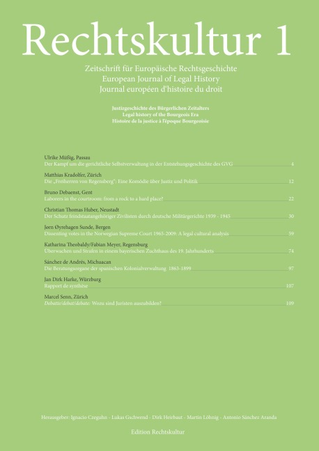 Rechtskultur 1 - 