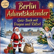 Cover-Bild zum Titel 'Berlin-Adventskalender: Quiz-Buch mit Fragen und Rätsel' von 'Schlauvento Interactive'