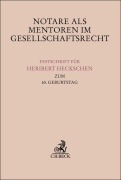 Cover-Bild zum Titel 'Notare als Mentoren im Gesellschaftsrecht' von ''