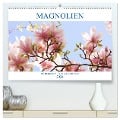 Magnolien Ein Blütenrausch (hochwertiger Premium Wandkalender 2024 DIN A2 quer), Kunstdruck in Hochglanz - Gisela Kruse