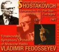 Cover-Bild zum Titel 'Sinfonie 15 in A-Dur/Five Days-Five Nights' von 'V. /Tschaikowsky Symphony Orchestra Fedosseyev'