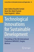 Cover-Bild zum Titel 'Technological Innovations for Sustainable Development' von ''