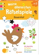 Cover-Bild zum Titel 'Meine allerersten Rätselspiele - Bauernhof' von ''