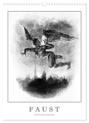 Cover-Bild zum Titel 'Faust - Weltliteraturkalender (Wandkalender 2026 DIN A3 hoch), CALVENDO Monatskalender' von 'Timearts Kunstkalender'