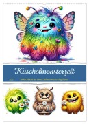 Cover-Bild zum Titel 'Kuschelmonsterzeit (Wandkalender 2027 DIN A2 hoch), CALVENDO Monatskalender' von 'Steffen Gierok-Latniak'