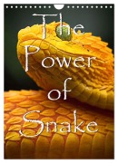 Cover-Bild zum Titel 'The Power Of Snake (Wandkalender 2027 DIN A4 hoch), CALVENDO Monatskalender' von 'Jürgen Bedaam'