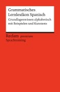 Cover-Bild zum Titel 'Grammatisches Lernlexikon Spanisch' von 'Montserrat Varela Navarro'
