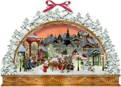 Cover-Bild zum Titel 'Wand-Adventskalender - Nostalgischer Lichterbogen' von ''