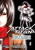 Cover-Bild zum Titel 'Attack on Titan - Lost Girls 2' von 'Ryosuke Fuji, Hiroshi Seko, Hajime Isayama'