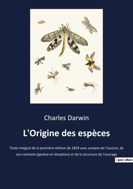 L'Origine des espèces - Charles Darwin