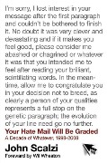Cover-Bild zum Titel 'Your Hate Mail Will Be Graded' von 'John Scalzi'