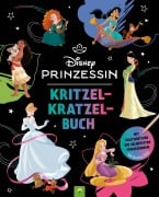 Cover-Bild zum Titel 'Disney Prinzessinnen Kritzel-Kratzel-Buch' von ''