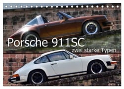 Porsche 911SC - zwei starke Typen (Tischkalender 2026 DIN A5 quer), CALVENDO Monatskalender - Ingo Laue