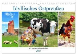 Cover-Bild zum Titel 'Idyllisches Ostpreußen - Im Lande der glücklichen Kühe (Wandkalender 2027 DIN A4 quer), CALVENDO Monatskalender' von 'Henning von Löwis of Menar'