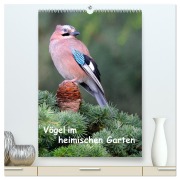 Cover-Bild zum Titel 'Vögel im heimischen Garten (hochwertiger Premium Wandkalender 2026 DIN A2 hoch), Kunstdruck in Hochglanz' von 'Dieter Wilczek'