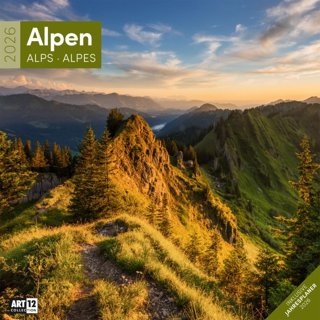 Alpen Kalender 2026 - 30x30 - Ackermann Kunstverlag GmbH