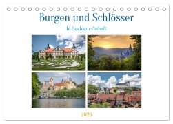 Cover-Bild zum Titel 'Burgen und Schlösser (Tischkalender 2026 DIN A5 quer), CALVENDO Monatskalender' von 'Steffen Gierok-Latniak'