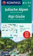 KOMPASS Wanderkarte 064 Julische Alpen, Nationalpark Triglav / Alpi Giulie 1:25.000 - 