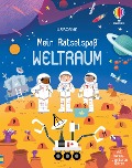 Cover-Bild zum Titel 'Mein Rätselspaß: Weltraum' von 'Kate Nolan'