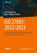 Cover-Bild zum Titel 'ISO 27001: 2022/2023' von 'Klaus-Werner Schröder, Heinrich Kersten'