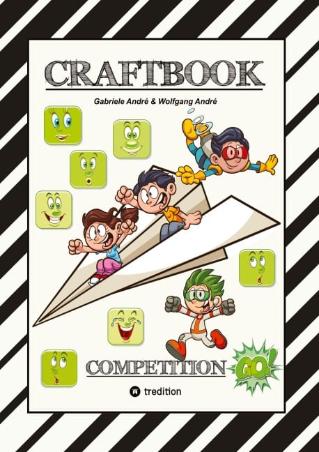 CRAFTBOOK - SPECIAL EDITION - 140 SEITEN LUSTIGE AUSMALMOTIVE - BASTELSPIELANLEITUNG - KNIFFLIGE RÄTSEL & AUFGABEN - Wolfgang André, Gabriele André