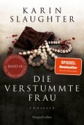 Cover-Bild zum Titel 'Die verstummte Frau' von 'Karin Slaughter'