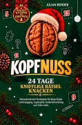 Cover-Bild zum Titel 'KOPFNUSS: 24 Tage knifflige Rätsel knacken' von 'Julian Bender'