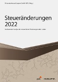 Cover-Bild zum Titel 'Steueränderungen 2022' von 'Pwc Frankfurt'