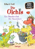 Cover-Bild zum Titel 'Die Olchis. Ein Drachenfest für Feuerstuhl' von 'Erhard Dietl'
