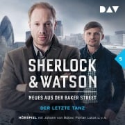 Cover-Bild zum Titel 'Sherlock & Watson ¿ Neues aus der Baker Street: Der letzte Tanz (Fall 5)' von 'Viviane Koppelmann, Felix Partenzi'