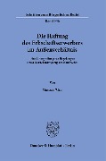 Die Haftung des Erbschaftserwerbers im Außenverhältnis. - Vanessa Blau