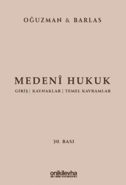 Medeni Hukuk Ciltli - Nami Barlas