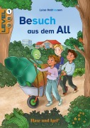 Cover-Bild zum Titel 'Besuch aus dem All / Level 1 / Schulausgabe' von 'Luise Holthausen'