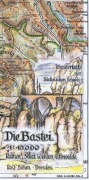 Cover-Bild zum Titel 'Die Bastei 1 : 10 000' von 'Rolf Böhm'