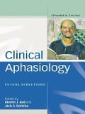 Cover-Bild zum Titel 'Clinical Aphasiology' von ''