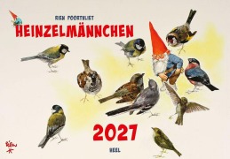 Cover-Bild zum Titel 'Heinzelmännchen Kalender 2027' von 'Rien Poortvliet'