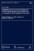 Cover-Bild zum Titel 'Billigkeitsansprüche und Vermögensauseinandersetzung bei Scheidung der Ehe im deutschen und schweizerischen Recht' von 'Tilman Sutor'