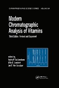 Cover-Bild zum Titel 'Modern Chromatographic Analysis Of Vitamins' von ''
