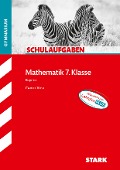Cover-Bild zum Titel 'STARK Schulaufgaben Gymnasium - Mathematik 7. Klasse' von 'Carlo Vöst'