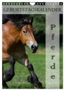 Cover-Bild zum Titel 'Pferde / Planer (Wandkalender 2027 DIN A4 hoch), CALVENDO Monatskalender' von 'Nicole Noack'