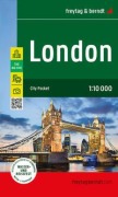 Cover-Bild zum Titel 'London, Stadtplan 1:10.000, freytag & berndt' von ''