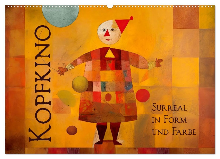 Kopfkino - Surreal in Form und Farbe (Wandkalender 2025 DIN A2 quer), CALVENDO Monatskalender - Erich Krätschmer