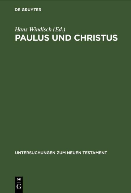 Paulus und Christus - 