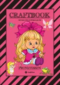 Cover-Bild zum Titel 'CRAFTBOOK - PRINZESSIN - KUTSCHE - EINHORN - PFERDE - SCHLOSS - FEEN - NIXEN - ELFEN - RÄTSEL - MALEN - BASTELN' von 'Wolfgang André, Gabriele André'