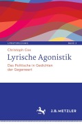 Cover-Bild zum Titel 'Lyrische Agonistik' von 'Christoph Cox'