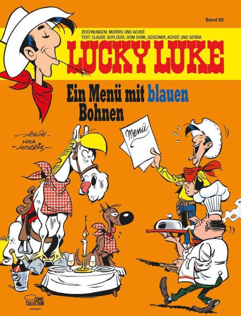 Lucky Luke 92 - Ein Menü mit blauen Bohnen - Achdé, Morris, Claude Guylouis, Dom Dom, René Goscinny