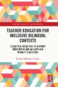Cover-Bild zum Titel 'Teacher Education for Inclusive Bilingual Contexts' von 'Patricia Martínez-Álvarez'