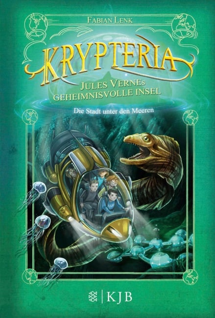 Krypteria - Jules Vernes geheimnisvolle Insel. Die Stadt unter den Meeren - Fabian Lenk