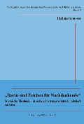 Cover-Bild zum Titel '"Darin sind Zeichen für Nachdenkende"' von 'Halima Krausen'